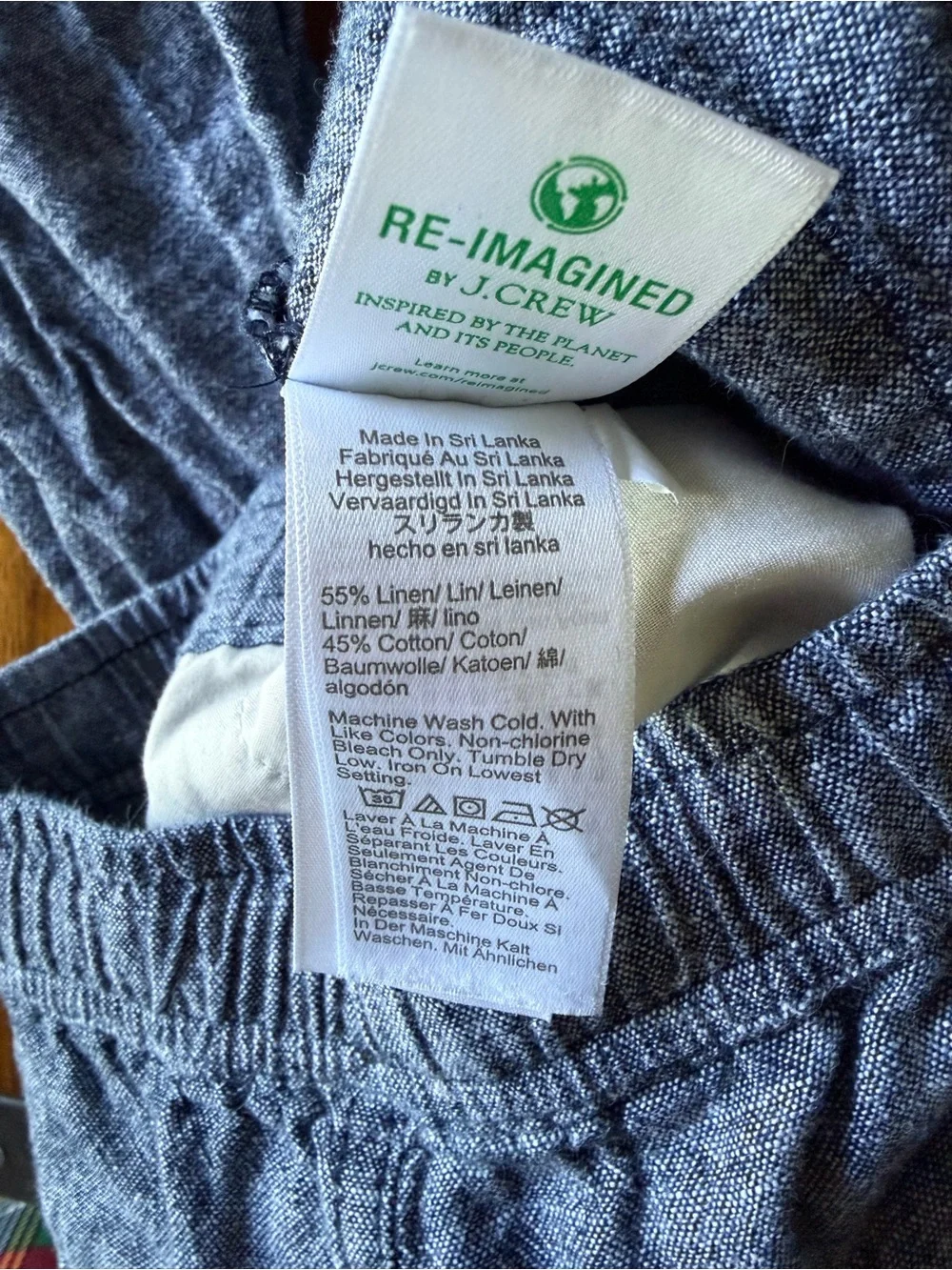 J. Crew casual linen
